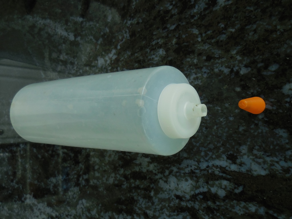 plastic squeeze bottle